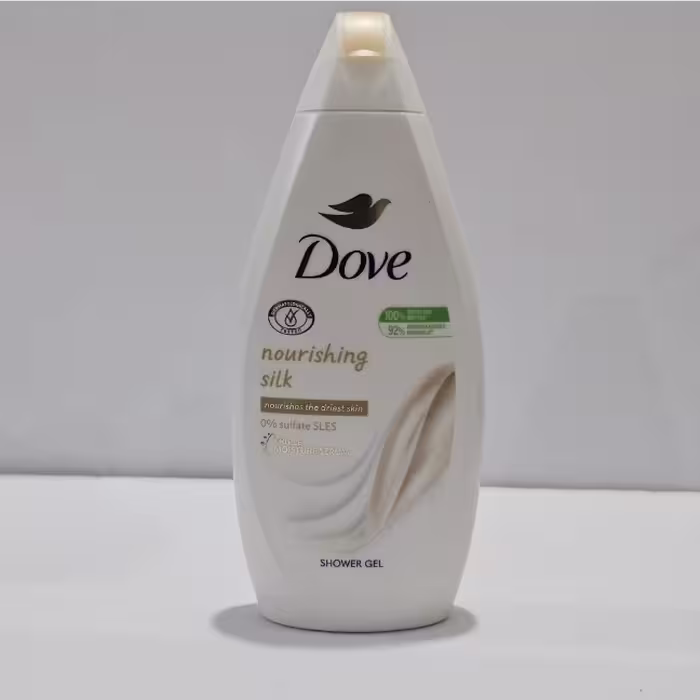 شامپو بدن داو مدل Dove Nourishing Silk Shower Gel مخصوص پوست خشک 500 میل