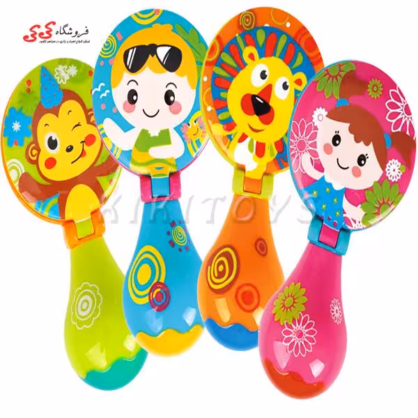 جغجغه هالی تویز مدل قاشقک  3102d