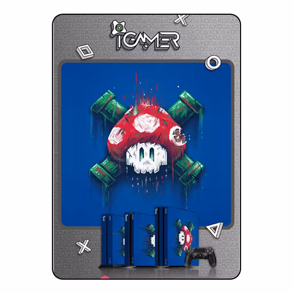 PlayStation 4 Slim Skin – Mushroom