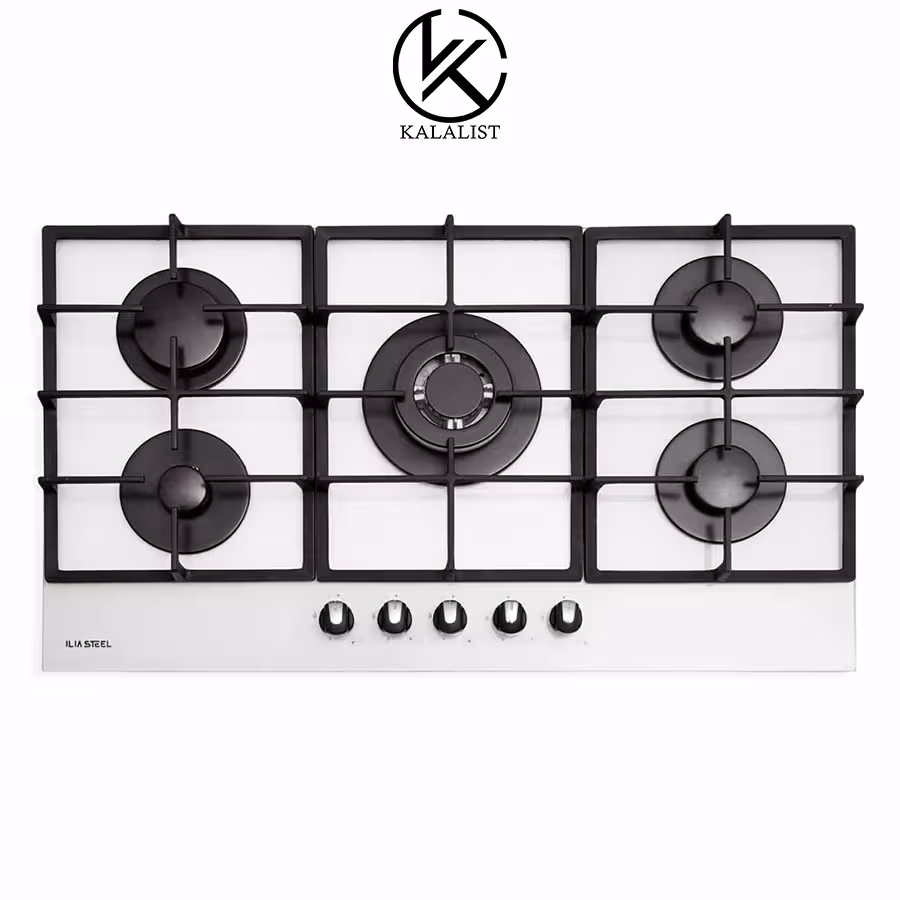 اجاق گاز شیشه ای ایلیا استیل مدل G527W