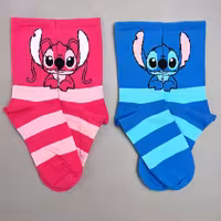 جوراب ساقدار سری نوشته دار استیچ