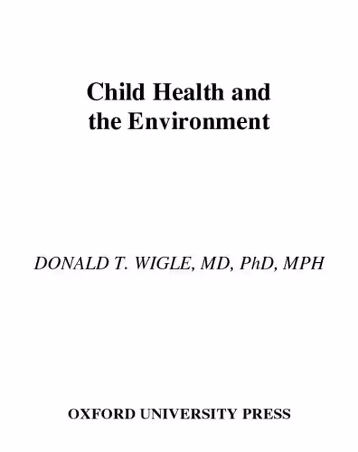 خرید و دانلود نسخه کامل کتاب Child Health and the Environment (Medicine)