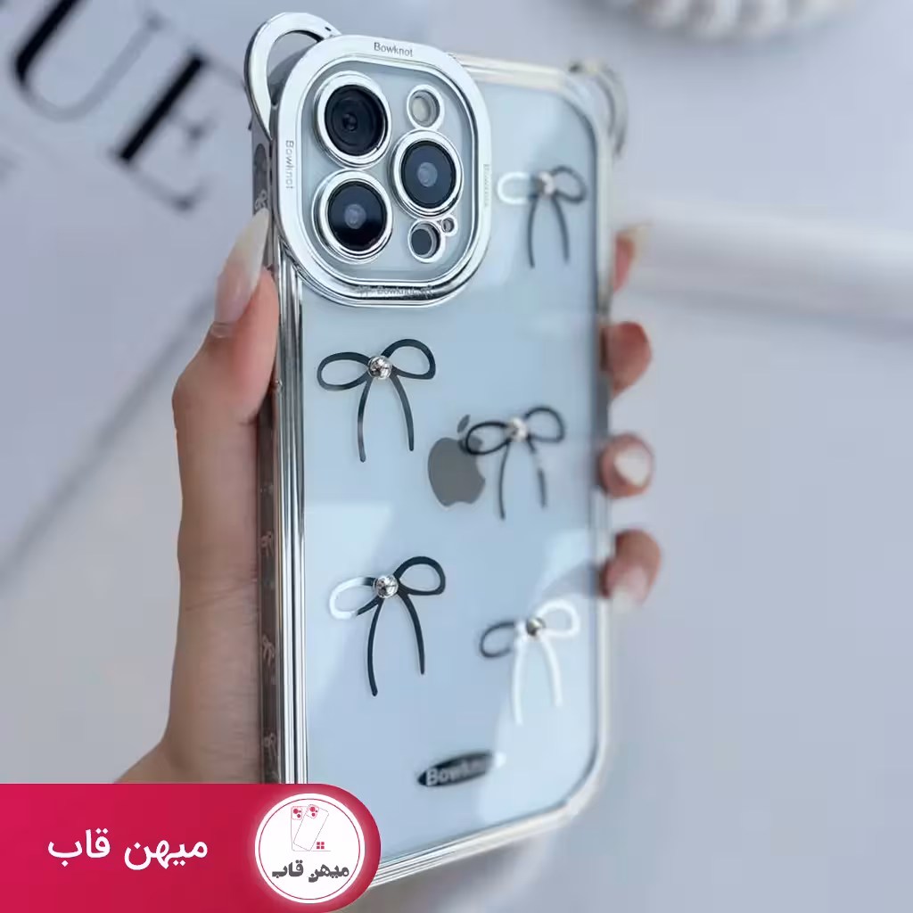قاب گوشی آیفون Bowknot پاپیون - کد (47159)