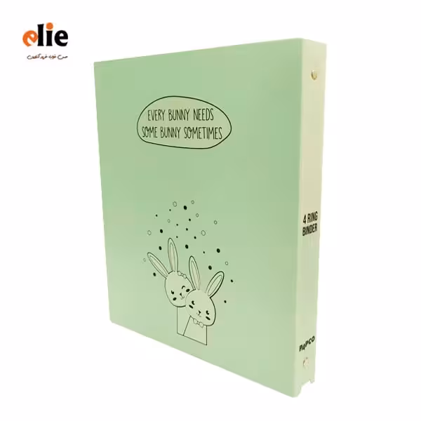 کلاسور 4 حلقه فانتزی پاپکو سری خرگوش