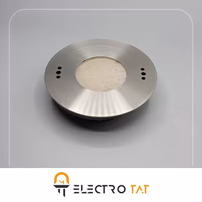 چراغ استخری توکار استیل 2 وات فوق باریک کد 2SE