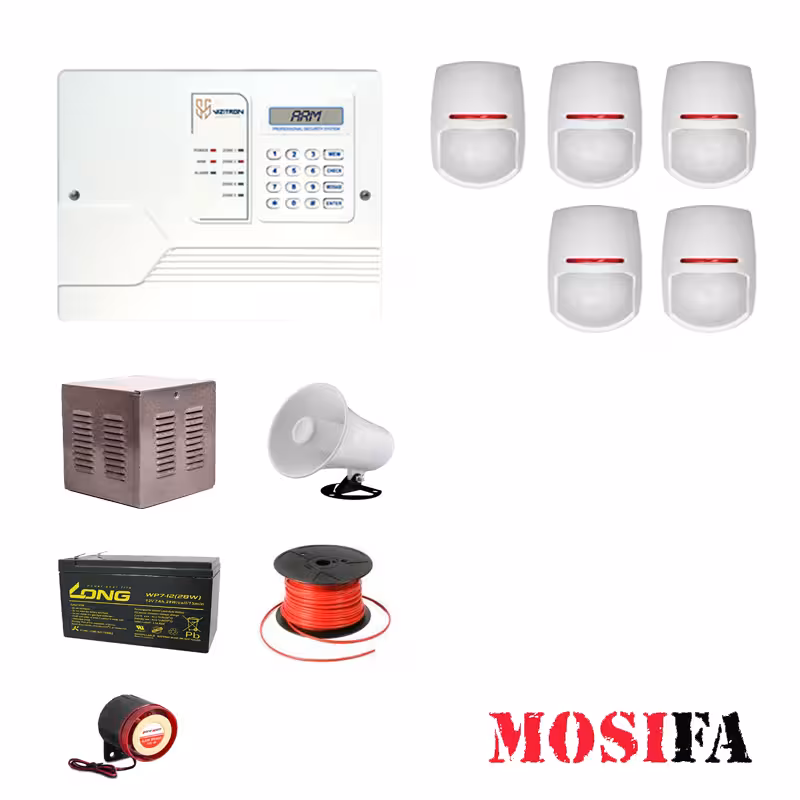 پکیج دزدگیر اماکن ویزیترون مدل VPY5