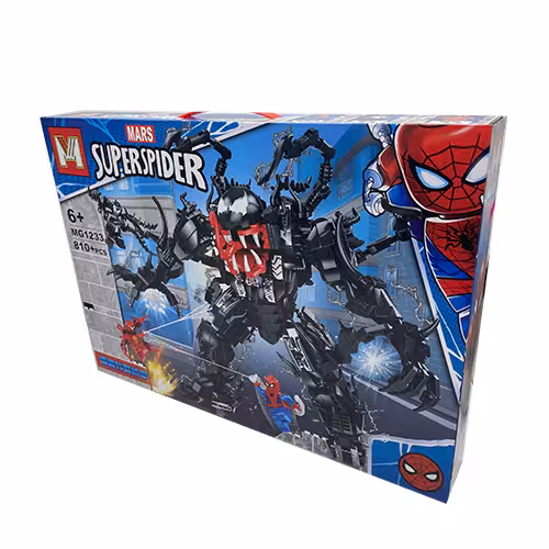 لگو مبارزه ونوم و اسپایدرمن