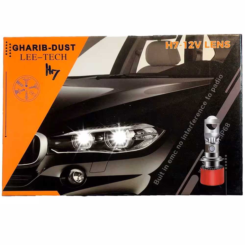 لامپ هدلایت خودرو لنزدار لیتچ پایه LeeTech H7