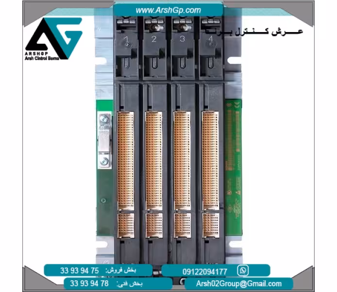 رک CR3 سری PLC SIMATIC S7-400 زیمنس، دارای 4 اسلات