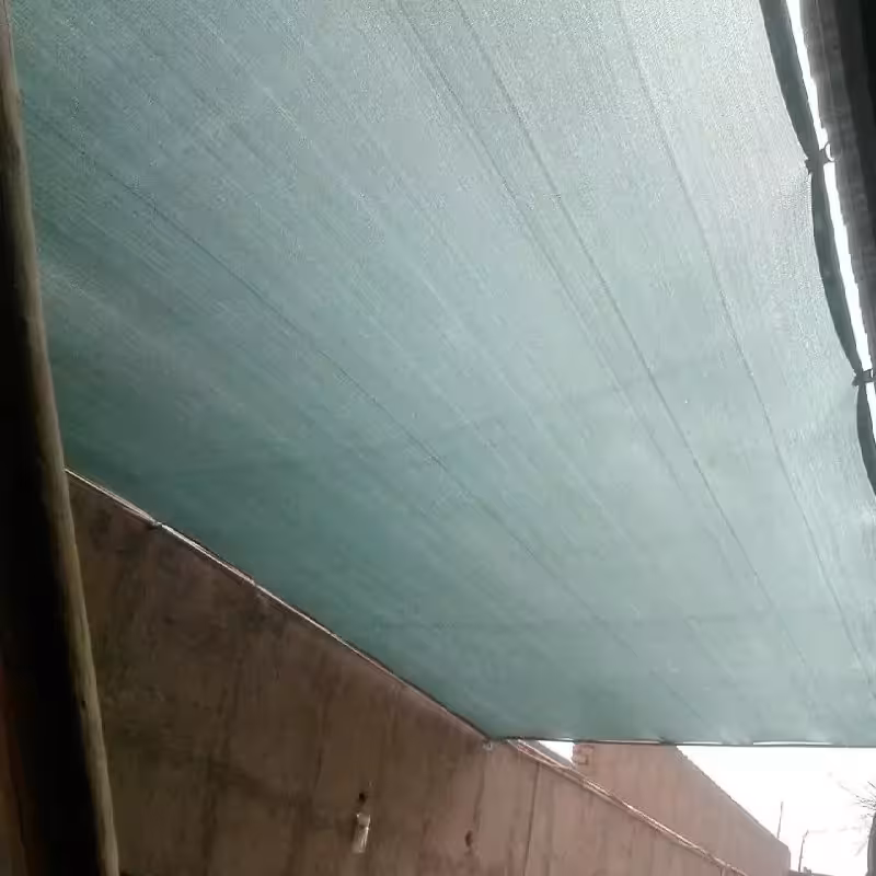 شید سایبان 80درصد 5 در 6 دور دوزی شده همراه با حلقه نصب