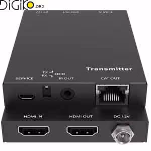 دستگاه افزایش طول کابل HDMI 2.0 توسط کابل شبکه تا 120 متر