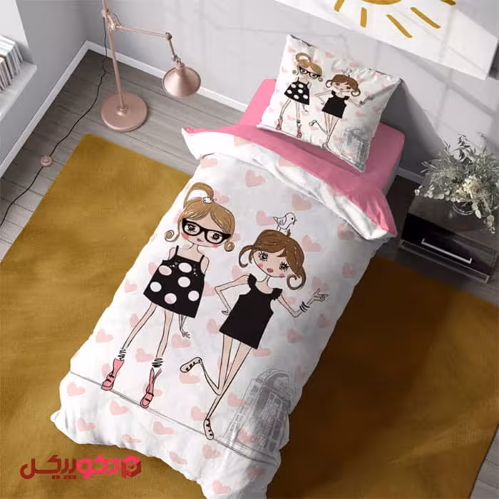 روتختی سه بعدی طرح دخترانه BD72