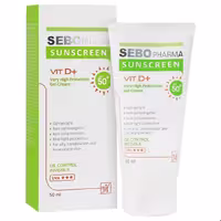 ژل کرم ضد آفتاب SPF50 کنترل چربی سبو فارما مای حجم 50 میلی لیتر