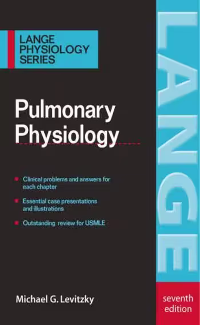 خرید و دانلود نسخه کامل کتاب Pulmonary physiology