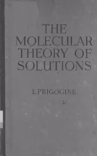 خرید و دانلود نسخه کامل کتاب The molecular theory of Solutions