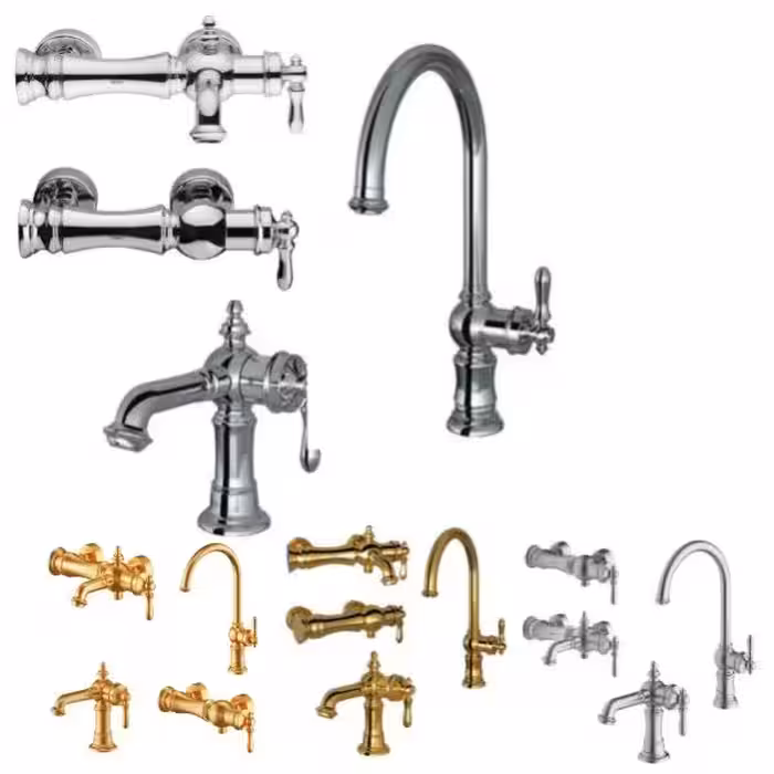 ست شیرآلات شودر مدل بیزانس