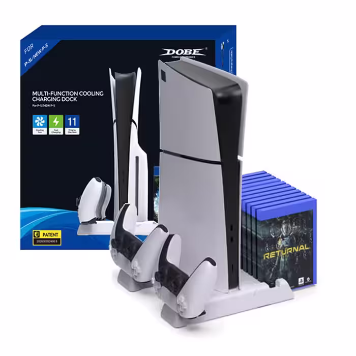 Dobe Multifunction Cooling Charging Stand for PlayStation