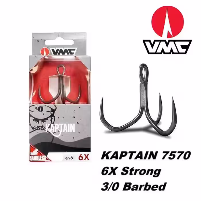 قلاب ماهیگیری سه شاخ VMC 7570 KAPTAIN 6X