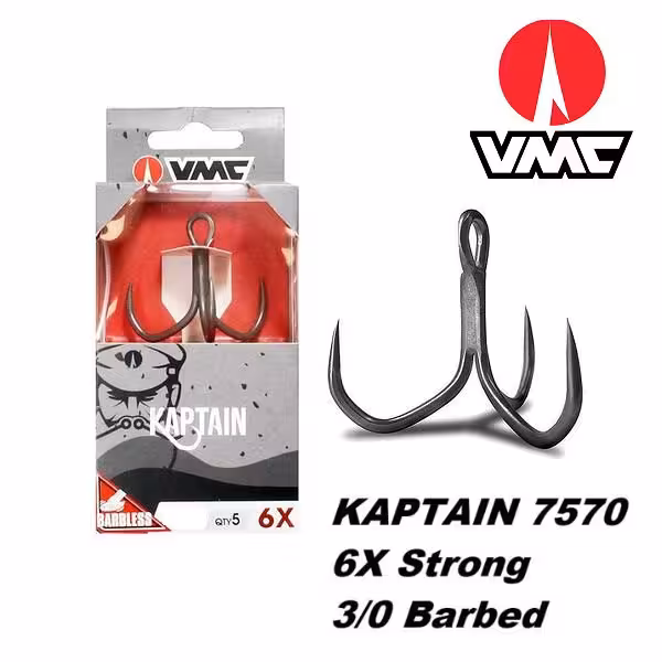 قلاب ماهیگیری سه شاخ VMC 7570 KAPTAIN 6X