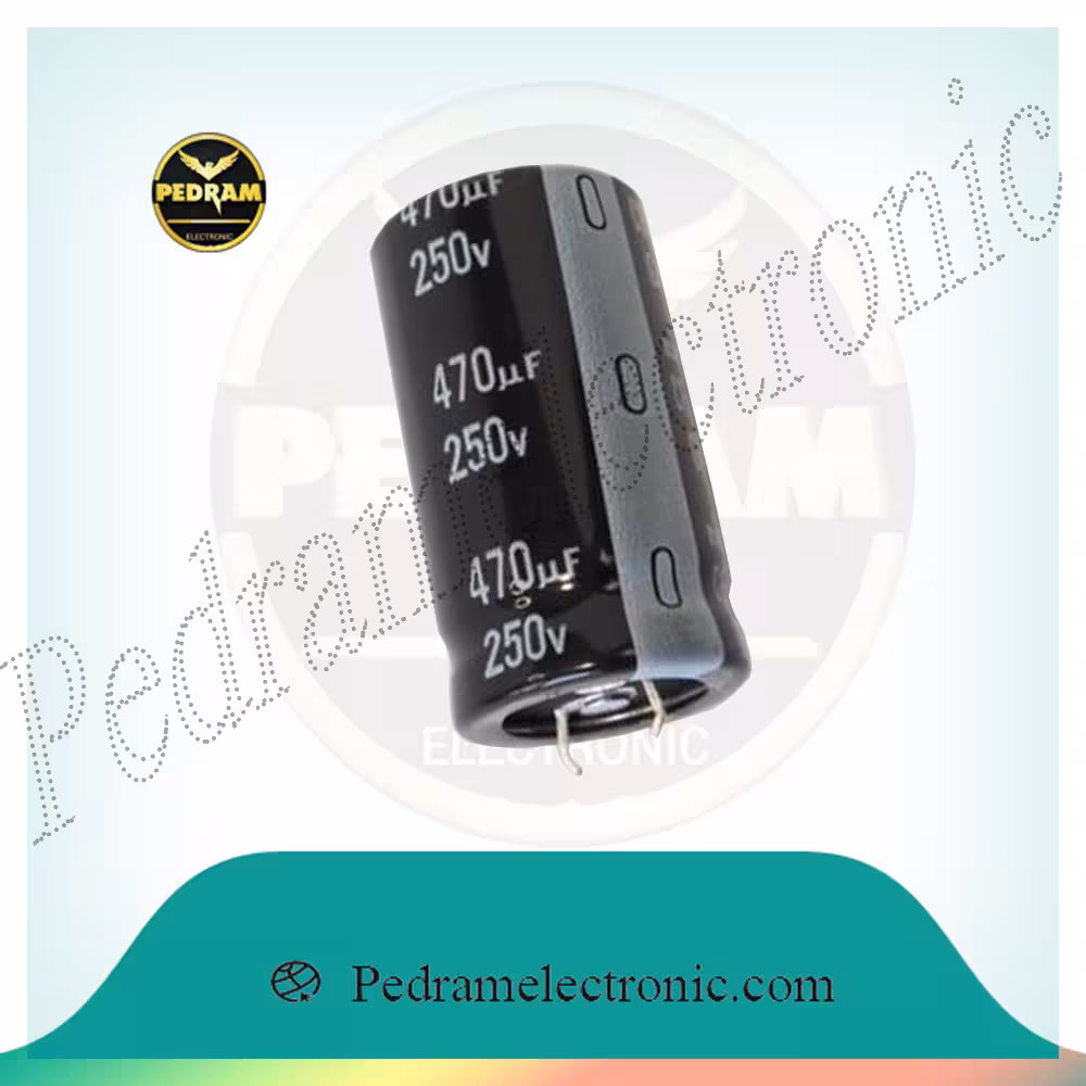 خازن 470MF 250V