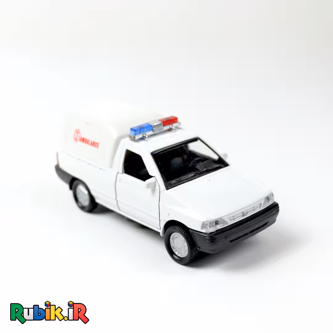 ماشین فلزی_پراید وانت آمبولانس