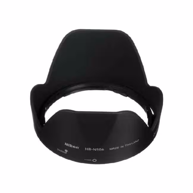 هود لنز نیکون مدل HB-106N مناسب برای لنز DX AF-S 18-55mm G VR و DX 10-100mm f/4-5.6, AF-P