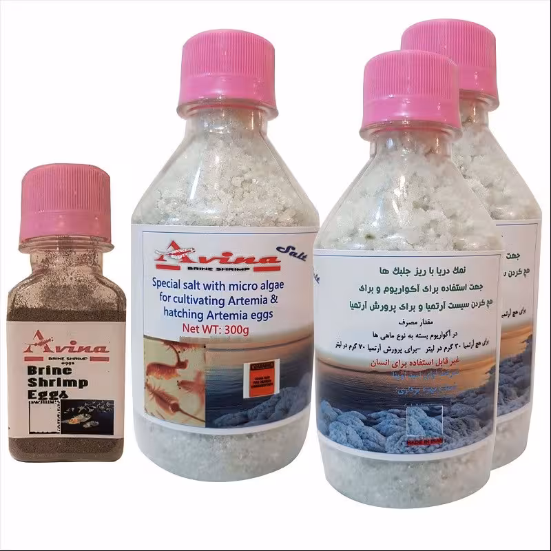 موجود نیستتتتتپک غذای آبزیان سیست آرتمیا وزن 1070گرم مجموعه 4 عددی