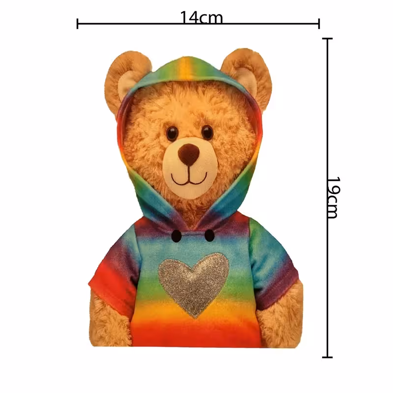 استیکر حرارتی پارچه و لباس تدی هودی پوش