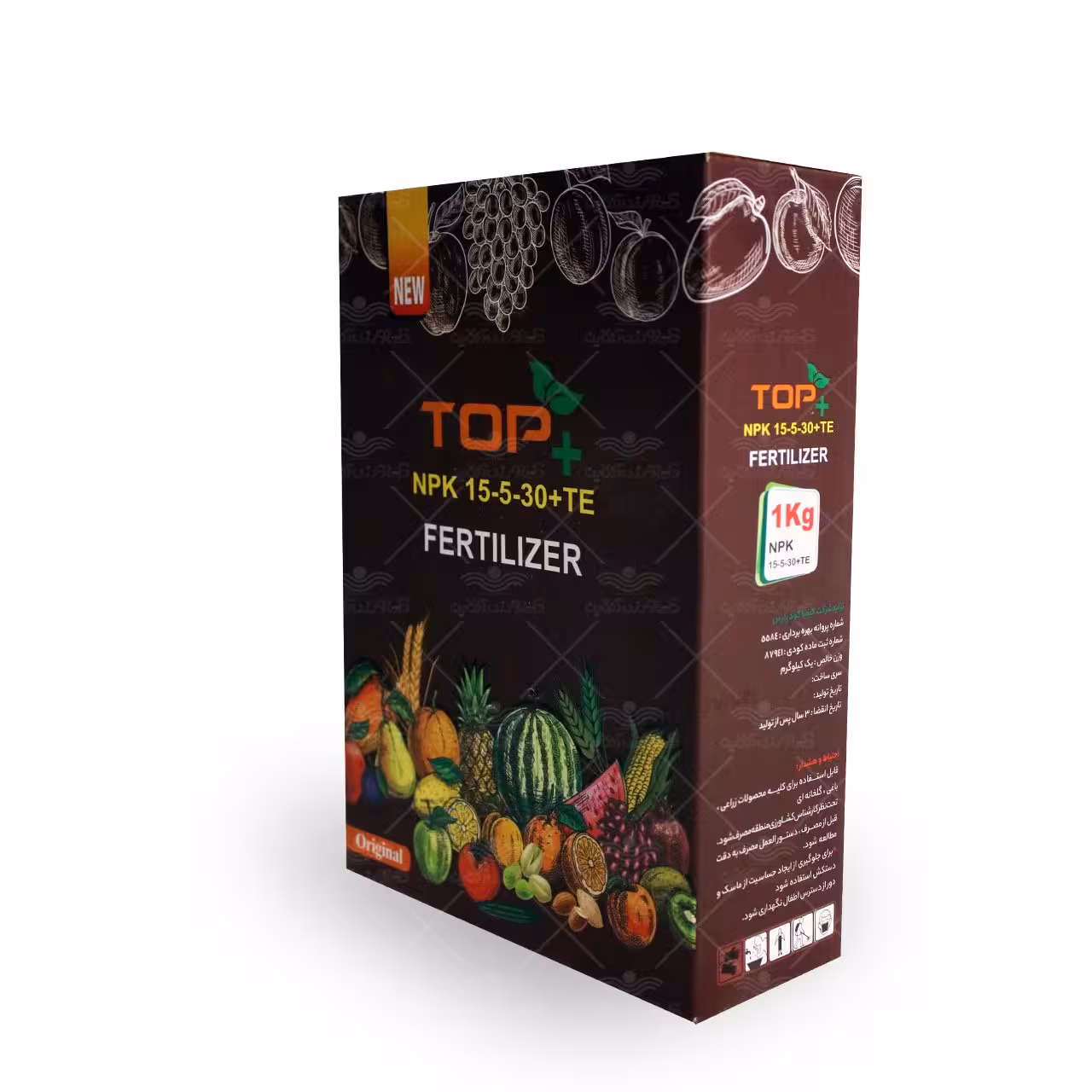 کود 15.5.30 NPK یک کیلویی تاپ