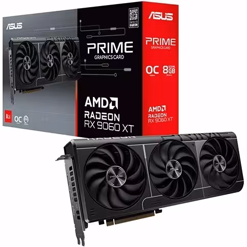 مشخصات، قیمت و خرید کارت گرافیک ایسوس مدل ASUS RADEON RX 9060 XT OC PRIME 8GB