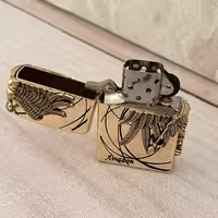 فندک های کپی زیپو zippo آمازون رنگ طلایی-نقره ای