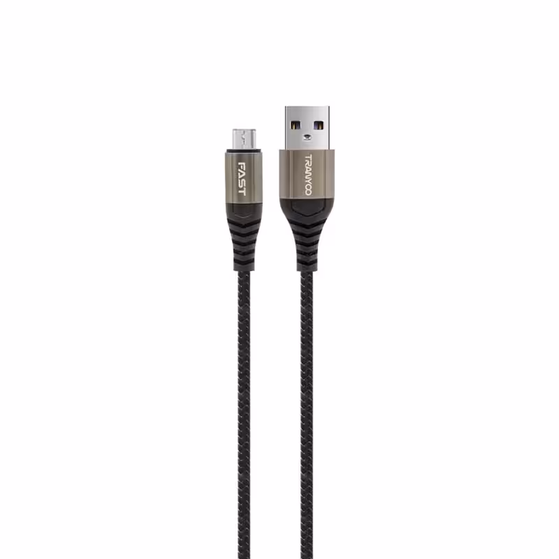کابل تبدیل USB به میکرو ترانیو مدل S15V طول 1 متر
