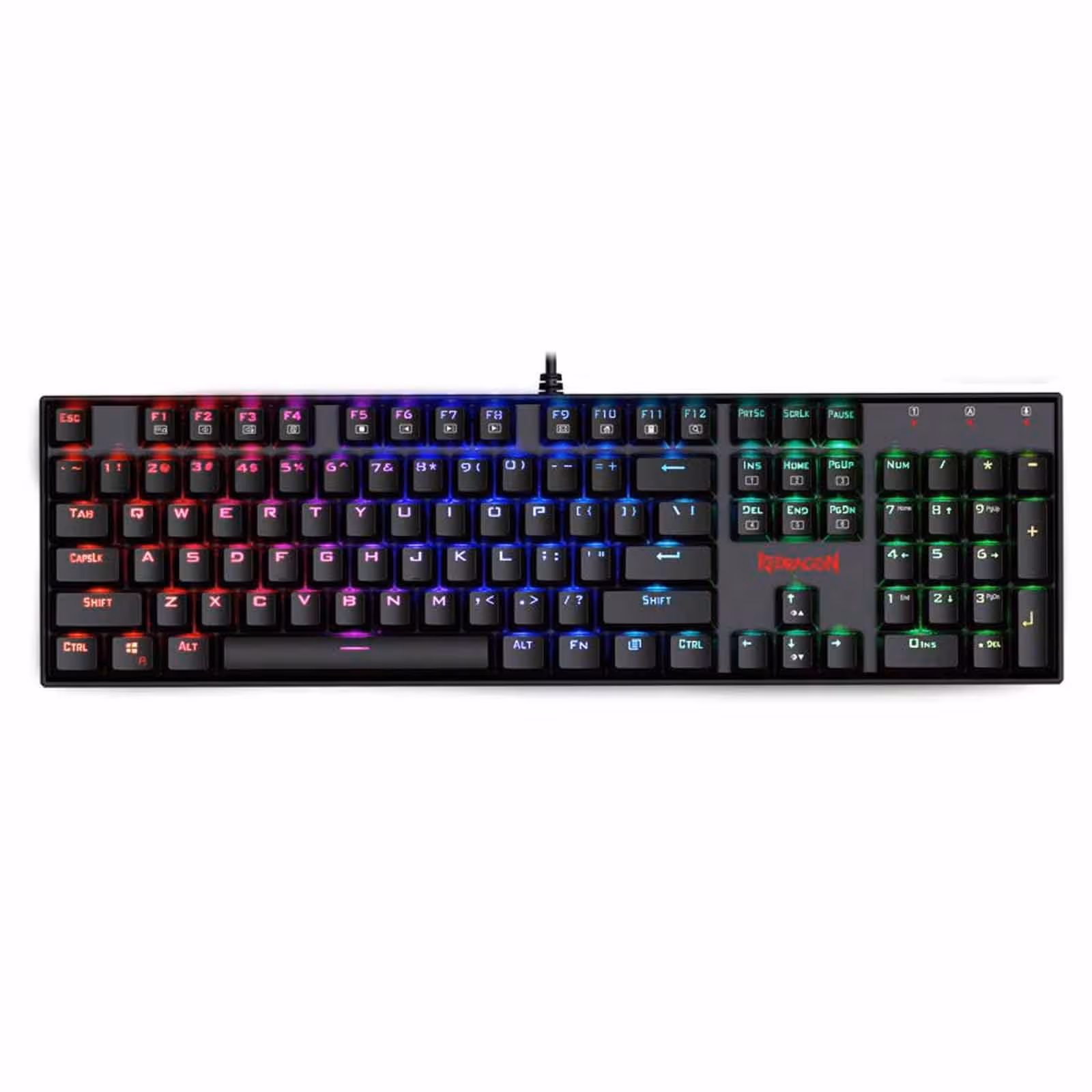 کیبورد گیمینگ ردراگون Keyboard Redragon K551 Mitra RGB