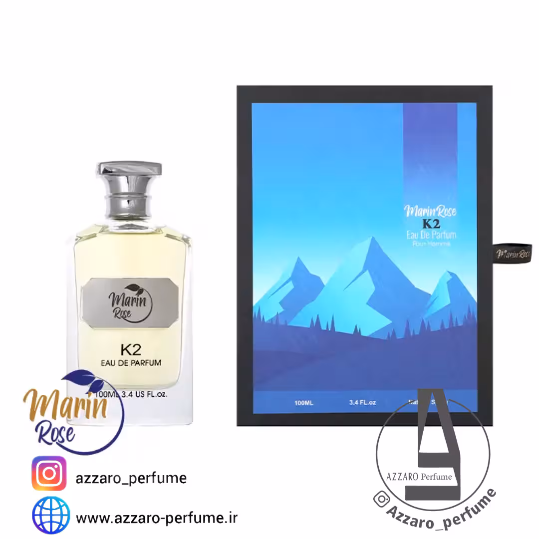 ادکلن مردانه k2 مارین رز رایحه ساواج دیور حجم 100 میل