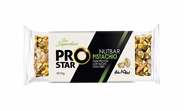 نات بار پسته فشرده پرواستار 45 گرمی