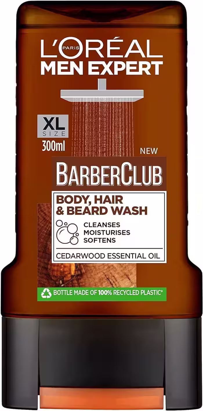 شامپو سر و بدن لورآل مدل Barber Club حجم 300 میل