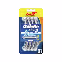 ژیلت بلوتری Gillette Blue3 Comfort بسته 8 عددی