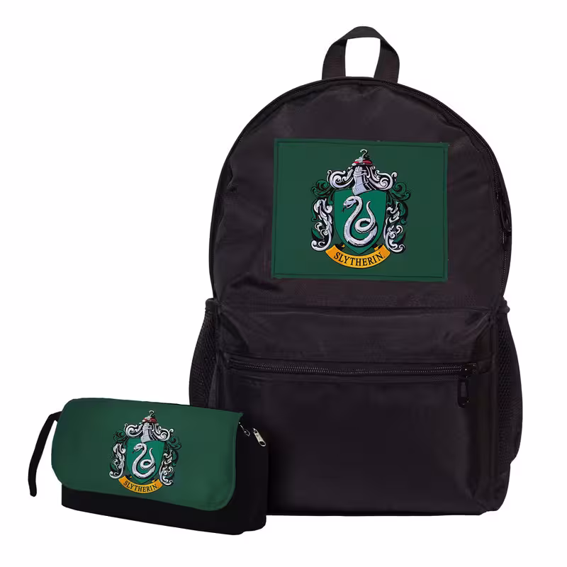 کوله پشتی طرح هری پاتر اسلایدرین به همراه جامدادی | چاوه