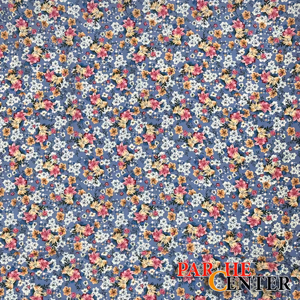 پارچه نخی گلدار کد 11