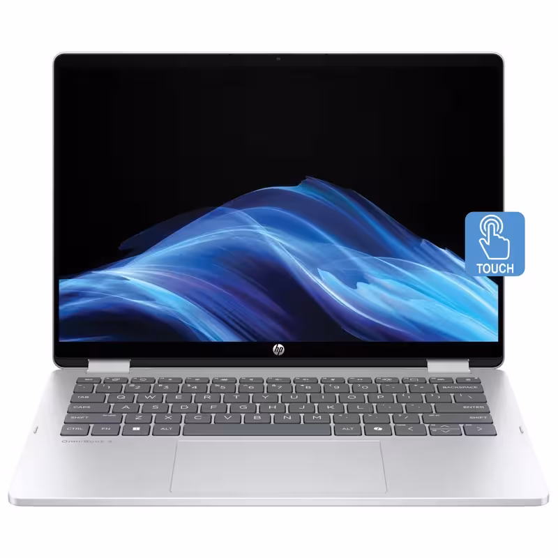 HP Omnibook 5 Flip 14 2in1 FP0023DX Core 7 150U 16GB 512GB SSD Intel Graphics 14 Inch Laptop