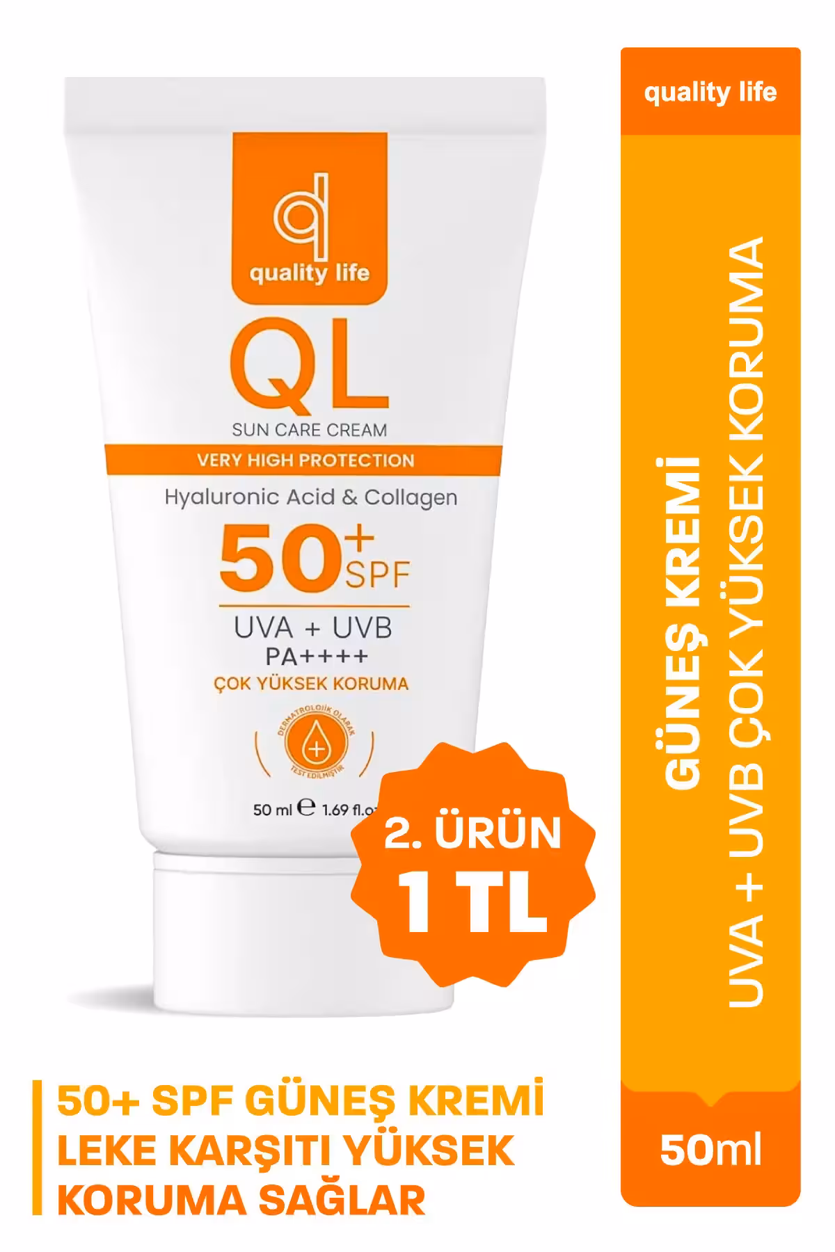 کرم ضد آفتاب با محافظت بالا و ضد لک، بر پایه آب  - 11678