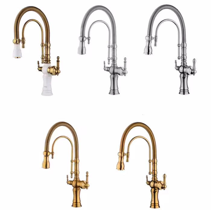 شیر ظرفشویی دومنظوره فنری آویسا مدل گرانده