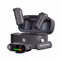 میکروفون بی‌سیم دو نفره هالی لند مدل Hollyland LARK MAX 2 Combo