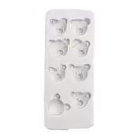 قالب سیلیکونی خرس 8 تکه 2 سانتی