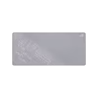 ROG Scabbard II Arctic Gray XXL | با سطح نرم پارچه‌ای