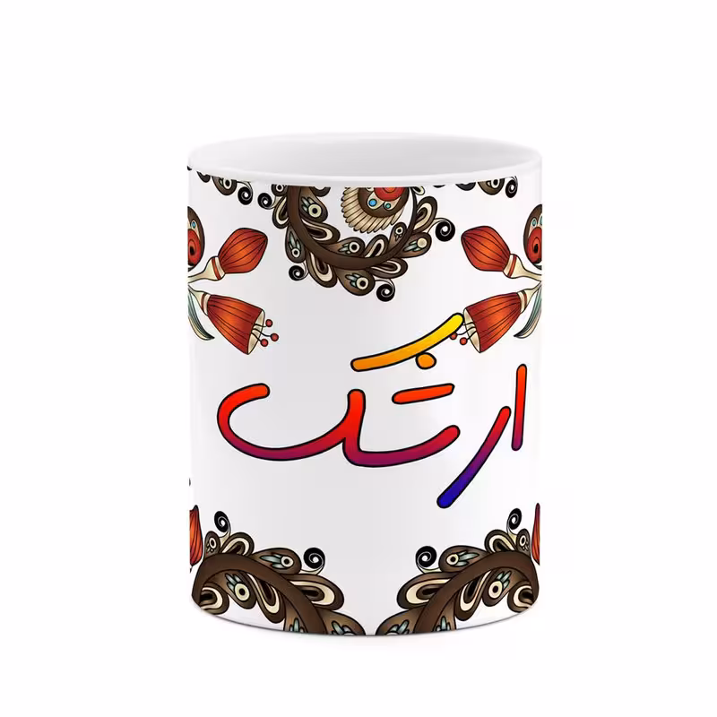 خرید ماگ-لیوان    اسم ارشک  سنتی گل و بته کد mgh43468