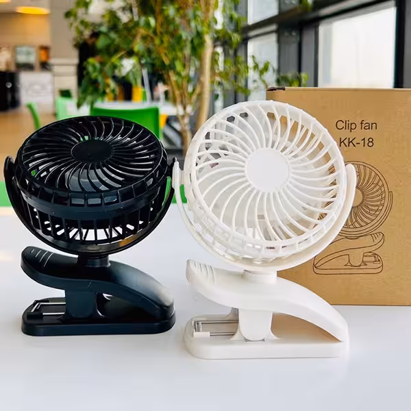 پنکه و فن رومیزی خنک کننده گیره دار