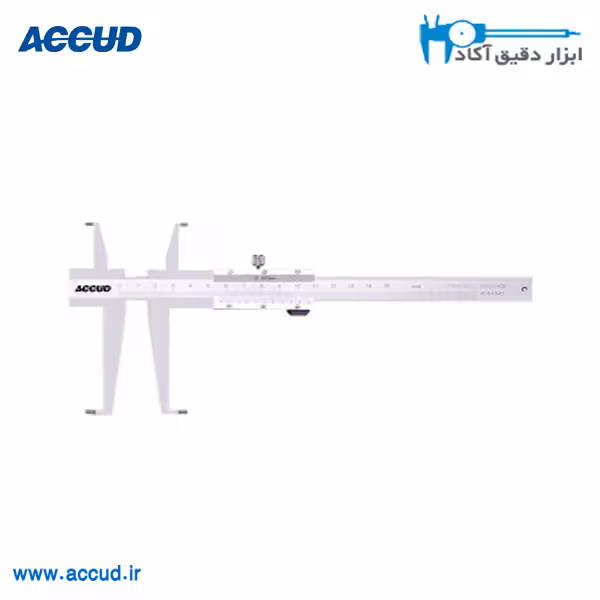 کولیس ورنیه 20 سانتی متر داخل سنج  Accud (آکاد) مدل 109-008-11
