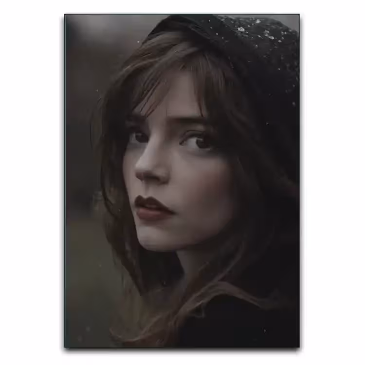 تابلو چهره دختر آسیایی