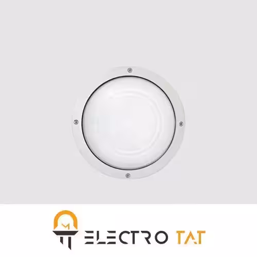 چراغ سقفی و دیواری مازی نور مدل كرونا سفید 14 وات 1300 لومن